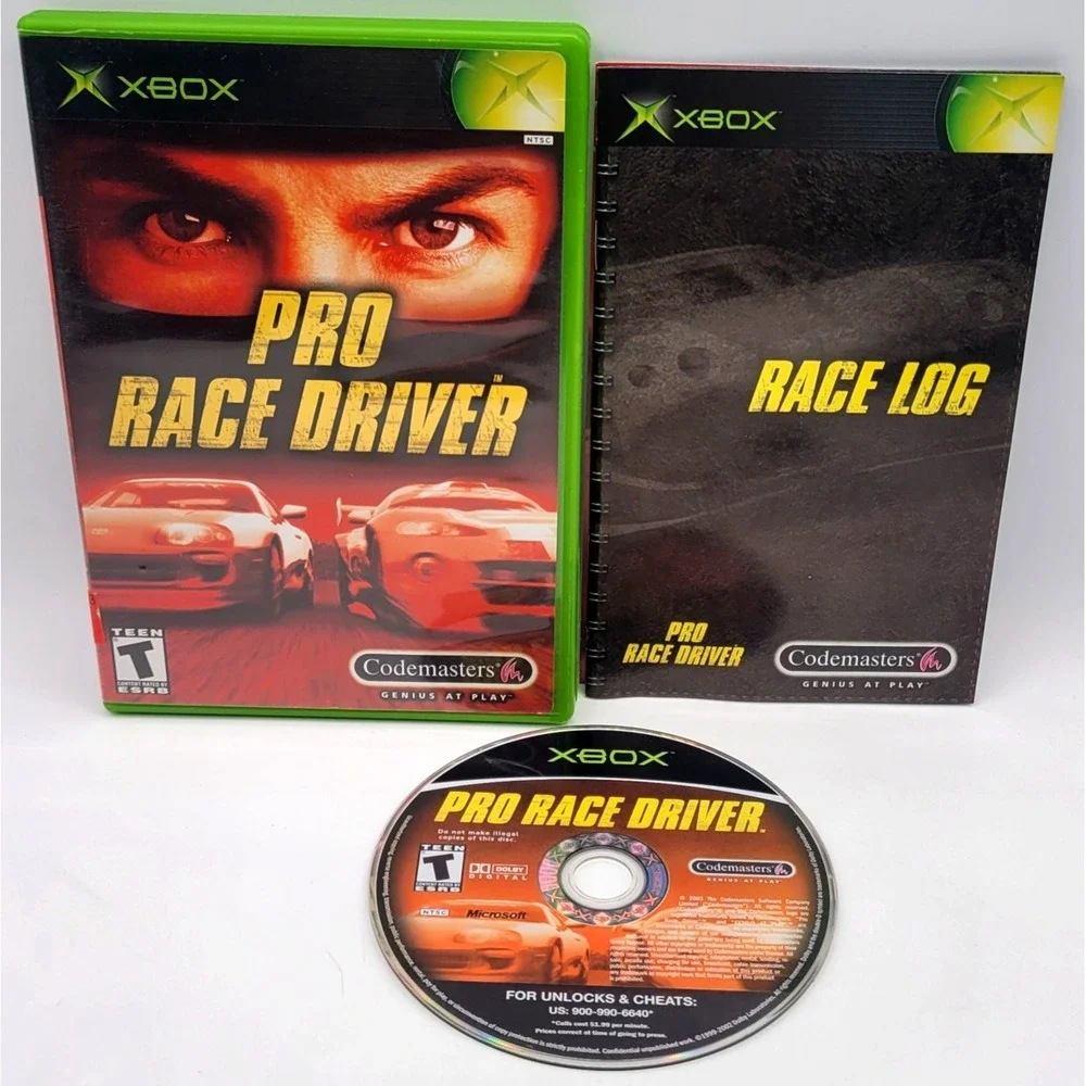 Pro Race Driver - Microsoft Xbox Original CIB‎ COMPLETE IN BOX
